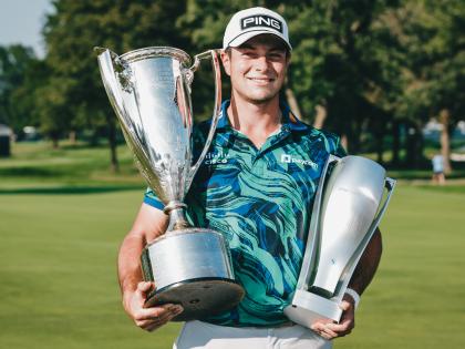 Viktor Hovland shoots course-record 61 to win BMW championships, three Koreans qualify for Tour Championships | Viktor Hovland shoots course-record 61 to win BMW championships, three Koreans qualify for Tour Championships Viktor Hovland shoots course-record 61 to win BMW championships, three Koreans qualify for Tour Championships | Viktor Hovland shoots course-record 61 to win BMW championships, three Koreans qualify for Tour Championships
