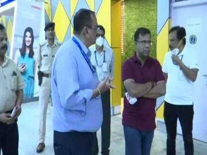 Goa health minister inspects screening facilities at Dabolim Airport amid coronavirus scare | Goa health minister inspects screening facilities at Dabolim Airport amid coronavirus scare