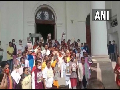 WB: BJP MLAs stage a walkout from Assembly seeking reduction in VAT on petrol, diesel prices | WB: BJP MLAs stage a walkout from Assembly seeking reduction in VAT on petrol, diesel prices