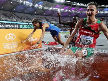 World Athletics Championships: Tamberi wins high jump gold; El Bakkali clinch 3,000m steeplechase title | World Athletics Championships: Tamberi wins high jump gold; El Bakkali clinch 3,000m steeplechase title