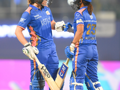 WPL 2026: Harmanpreet and Sciver-Brunt fifties take Mumbai Indians to 195/4 | WPL 2026: Harmanpreet and Sciver-Brunt fifties take Mumbai Indians to 195/4