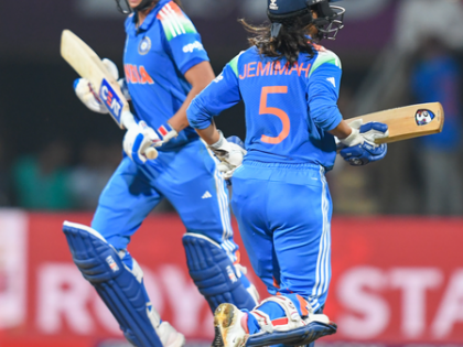 Women's World Cup: Jemimah ton helps India beat Australia to reach final | Women's World Cup: Jemimah ton helps India beat Australia to reach final Women's World Cup: Jemimah ton helps India beat Australia to reach final | Women's World Cup: Jemimah ton helps India beat Australia to reach final