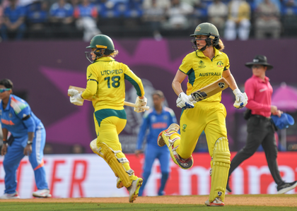 Women's World Cup: Litchfield, Perry and Gardner guide Australia to 338 in semis | Women's World Cup: Litchfield, Perry and Gardner guide Australia to 338 in semis