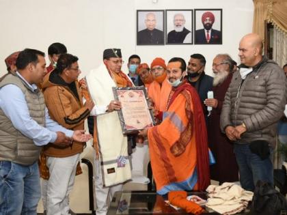 Religious leaders thank Uttarakhand CM, shower blessings for decision to rename Joshimath | Religious leaders thank Uttarakhand CM, shower blessings for decision to rename Joshimath