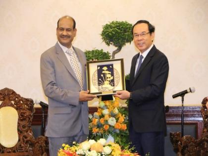 Om Birla reaches Ho Chi Minh city, highlights common civilizational heritage with Vietnam | Om Birla reaches Ho Chi Minh city, highlights common civilizational heritage with Vietnam Om Birla reaches Ho Chi Minh city, highlights common civilizational heritage with Vietnam | Om Birla reaches Ho Chi Minh city, highlights common civilizational heritage with Vietnam