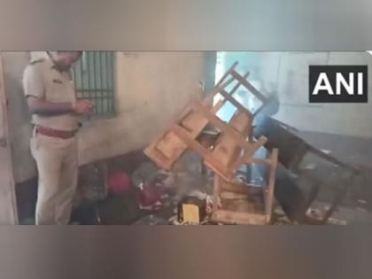 WB panchayat polls: Polling booth vandalised, ballot papers set on fire in Coochbehar | WB panchayat polls: Polling booth vandalised, ballot papers set on fire in Coochbehar