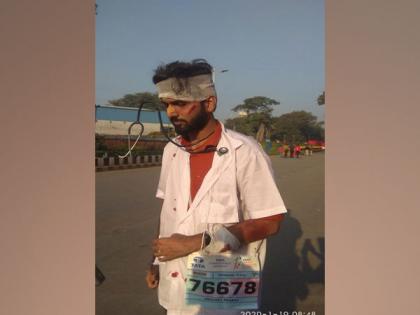 Mumbai Marathon: Participant raises concern over attacks on doctors | Mumbai Marathon: Participant raises concern over attacks on doctors