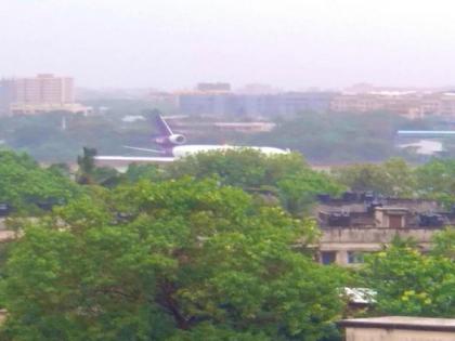 No flight operations at Mumbai airport till 7pm after plane overshoots runway | No flight operations at Mumbai airport till 7pm after plane overshoots runway