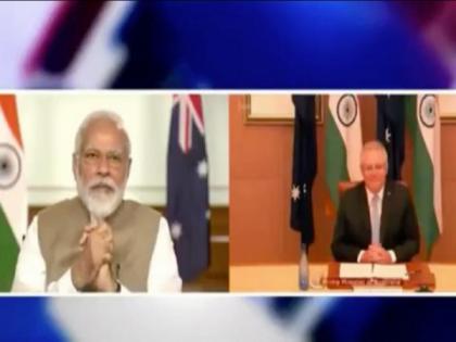 Indo-Pacific figures prominently in discussions between PM Modi, Scott Morrison | Indo-Pacific figures prominently in discussions between PM Modi, Scott Morrison