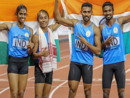 Indian mixed relay team's Asian Games medal upgraded to gold | Indian mixed relay team's Asian Games medal upgraded to gold