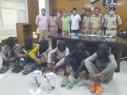Haryana: Six criminals arrested in possession with illegal arms | Haryana: Six criminals arrested in possession with illegal arms