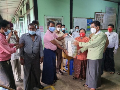Indian community NGO distributes free food to needy in Myanmar amid COVID-19 outbreak | Indian community NGO distributes free food to needy in Myanmar amid COVID-19 outbreak