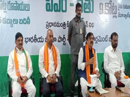 PM brought farm laws to double farmers' income, says BJP's GVL Narasimha Rao | PM brought farm laws to double farmers' income, says BJP's GVL Narasimha Rao
