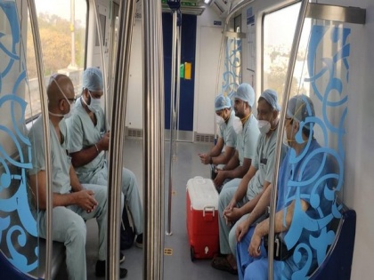 Hyderabad metro runs special train to transport live heart for transplant | Hyderabad metro runs special train to transport live heart for transplant