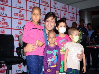 Here's how Vivek Oberoi helped underprivileged children fighting cancer | Here's how Vivek Oberoi helped underprivileged children fighting cancer