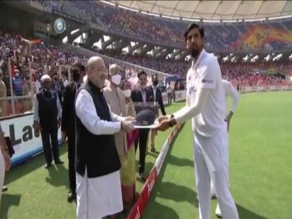 Ind vs Eng: Playing 100th Test, Ishant Sharma felicitated by President Kovind and Amit Shah | Ind vs Eng: Playing 100th Test, Ishant Sharma felicitated by President Kovind and Amit Shah