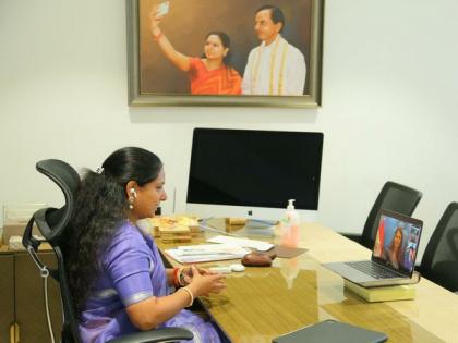 TRS' K Kavitha meets Australian CG in Chennai, discusses issues around bilateral ties | TRS' K Kavitha meets Australian CG in Chennai, discusses issues around bilateral ties