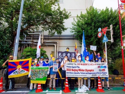 Tokyo: Protestors demonstrate against human rights abuses by China, calls to boycott 2022 Beijing Olympics | Tokyo: Protestors demonstrate against human rights abuses by China, calls to boycott 2022 Beijing Olympics