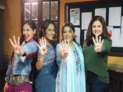Swara Bhasker, Shikha Talsania resume shooting for 'Jahaan Chaar Yaar' | Swara Bhasker, Shikha Talsania resume shooting for 'Jahaan Chaar Yaar'