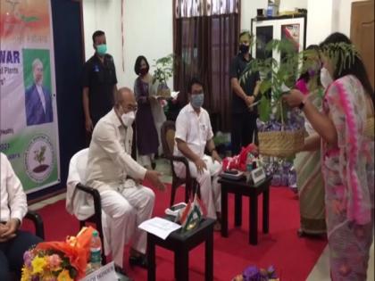 Manipur CM distributes medicinal plant saplings during launch of 'Ayush Aapke Dwar' campaign | Manipur CM distributes medicinal plant saplings during launch of 'Ayush Aapke Dwar' campaign Manipur CM distributes medicinal plant saplings during launch of 'Ayush Aapke Dwar' campaign | Manipur CM distributes medicinal plant saplings during launch of 'Ayush Aapke Dwar' campaign