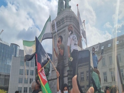 Brussels: Afghan diaspora protest against Taliban takeover, Pakistan | Brussels: Afghan diaspora protest against Taliban takeover, Pakistan