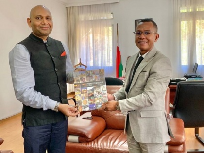 Indian envoy meets Madagascar Fisheries and Blue Economy Minister, discusses strengthening blue economy between two nations | Indian envoy meets Madagascar Fisheries and Blue Economy Minister, discusses strengthening blue economy between two nations