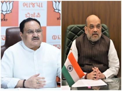 Nadda meets Shah, discusses upcoming Assembly polls, party organisation | Nadda meets Shah, discusses upcoming Assembly polls, party organisation