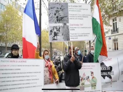 Indian diaspora associations protest in Paris against Pakistan's state-sponsored terrorism in J-K | Indian diaspora associations protest in Paris against Pakistan's state-sponsored terrorism in J-K