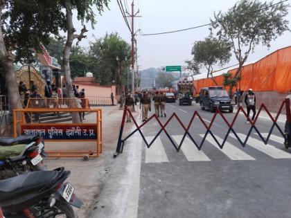 Security stepped up ahead of PM Modi's visit to Jhansi tomorrow | Security stepped up ahead of PM Modi's visit to Jhansi tomorrow Security stepped up ahead of PM Modi's visit to Jhansi tomorrow | Security stepped up ahead of PM Modi's visit to Jhansi tomorrow