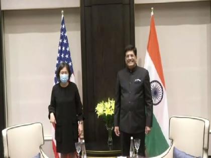 Piyush Goyal meets US trade representative Katherine Tai | Piyush Goyal meets US trade representative Katherine Tai