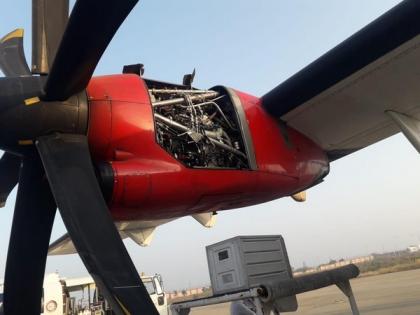 Probe initiated into incident of Alliance Air flight taking off from Mumbai without engine cover | Probe initiated into incident of Alliance Air flight taking off from Mumbai without engine cover