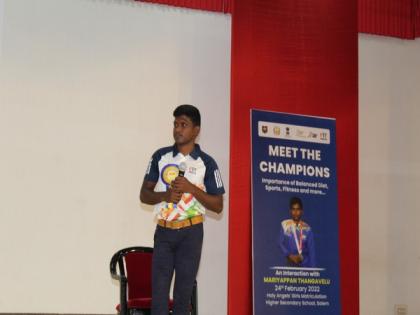 Double Paralympic Medallist Mariyappan Thangavelu thanks PM Modi for starting 'Meet the Champions' initiative | Double Paralympic Medallist Mariyappan Thangavelu thanks PM Modi for starting 'Meet the Champions' initiative