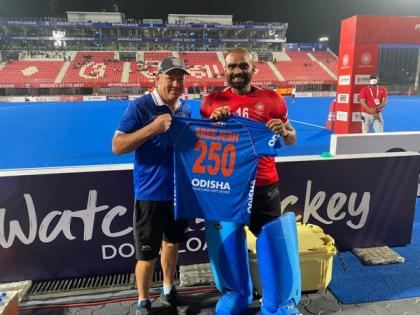 HI congratulates PR Sreejesh on completing 250 International Caps | HI congratulates PR Sreejesh on completing 250 International Caps