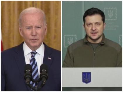 Biden speaks to Ukrainian President as Russia intensifies shelling | Biden speaks to Ukrainian President as Russia intensifies shelling