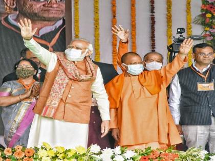 PM Modi, Amit Shah to attend Yogi Adityanath's oath-taking ceremony; Sonia, Mulayam, Mayawati likely to be invited | PM Modi, Amit Shah to attend Yogi Adityanath's oath-taking ceremony; Sonia, Mulayam, Mayawati likely to be invited