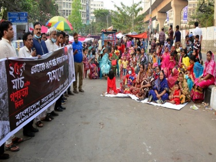 Protest in Dhaka for global recognition of genocide by Pakistan in Bangladesh | Protest in Dhaka for global recognition of genocide by Pakistan in Bangladesh