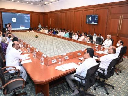 Amid loudspeaker row MVA meeting underway with Maharashtra Dy CM Ajit Pawar, NCP chief Sharad Pawar | Amid loudspeaker row MVA meeting underway with Maharashtra Dy CM Ajit Pawar, NCP chief Sharad Pawar