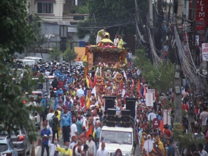 Jagannath Rath Yatra hits roads of Kathmandu after 3 years | Jagannath Rath Yatra hits roads of Kathmandu after 3 years
