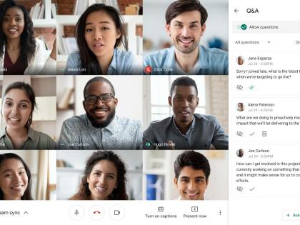 Google rolling out Q&A, poll features to Meet live streams | Google rolling out Q&A, poll features to Meet live streams