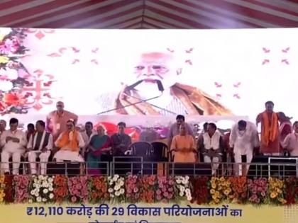 Modi gifts projects worth Rs 12,110 crore to Varanasi | Modi gifts projects worth Rs 12,110 crore to Varanasi
