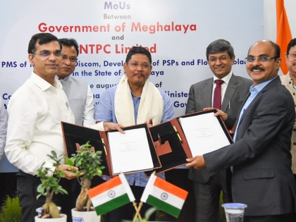 Meghalaya govt signs MoU with NTPC to enhance power scenario | Meghalaya govt signs MoU with NTPC to enhance power scenario