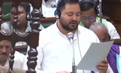 ‘Why BJP did not object in 2017’, Tejashwi on land-for-job case   | ‘Why BJP did not object in 2017’, Tejashwi on land-for-job case  