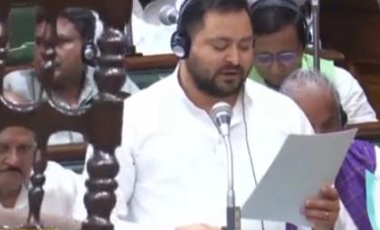 Bihar Legislature: Tejashwi refutes allegations as BJP demands resignation of Nitish | Bihar Legislature: Tejashwi refutes allegations as BJP demands resignation of Nitish Bihar Legislature: Tejashwi refutes allegations as BJP demands resignation of Nitish | Bihar Legislature: Tejashwi refutes allegations as BJP demands resignation of Nitish