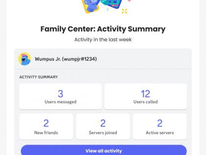 Discord introduces new tool that informs parents about teen's activity | Discord introduces new tool that informs parents about teen's activity