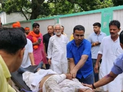 BJP leader killed in police lathi-charge in Patna | BJP leader killed in police lathi-charge in Patna