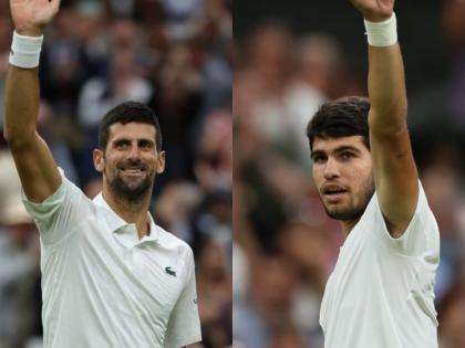 Alcaraz, Djokovic vie for World No. 1 in Wimbledon final | Alcaraz, Djokovic vie for World No. 1 in Wimbledon final Alcaraz, Djokovic vie for World No. 1 in Wimbledon final | Alcaraz, Djokovic vie for World No. 1 in Wimbledon final