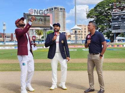 2nd Test: McKenzie, Mukesh make their debuts as West Indies win toss, elect to bowl first against India | 2nd Test: McKenzie, Mukesh make their debuts as West Indies win toss, elect to bowl first against India