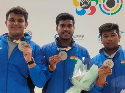 ISSF Shooting: Men’s Trap Team wins silver on penultimate day of Junior World Championships | ISSF Shooting: Men’s Trap Team wins silver on penultimate day of Junior World Championships