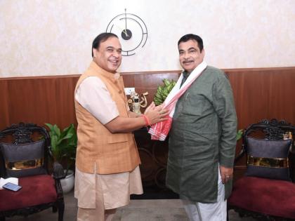 Assam CM meets Gadkari, seeks assistance in key projects | Assam CM meets Gadkari, seeks assistance in key projects Assam CM meets Gadkari, seeks assistance in key projects | Assam CM meets Gadkari, seeks assistance in key projects