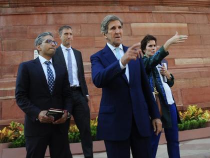 US climate envoy John Kerry arrives on 5-day visit to India, meets Sitharaman | US climate envoy John Kerry arrives on 5-day visit to India, meets Sitharaman